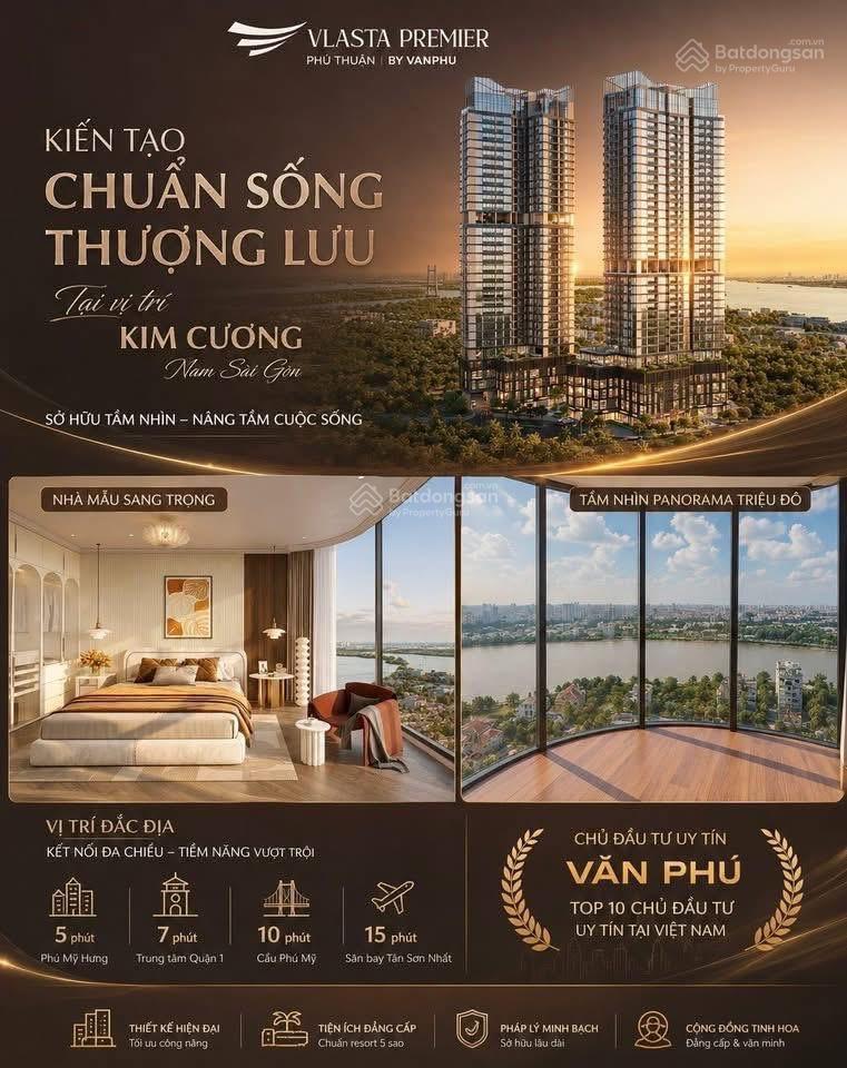 Sở hữu căn góc 80m² (2pn) vlasta premier quận 7  full nội thất, view panorama  chỉ 6.4 tỷ!