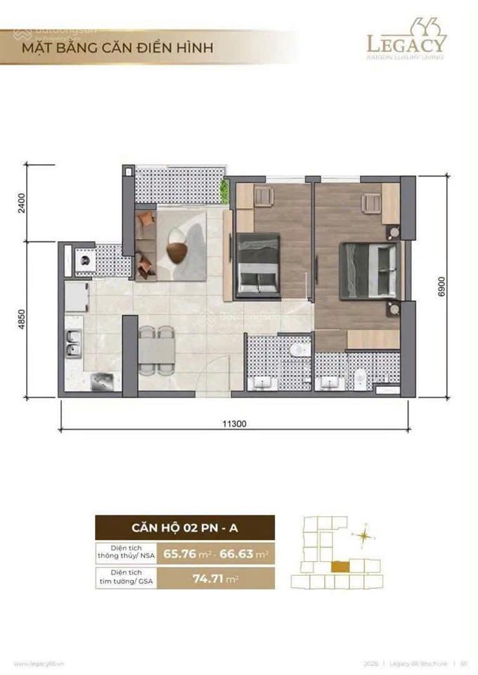 Căn hộ đã cất nóc trung tâm q. 5  chỉ 25% nhận nhà, tt giãn 48 tháng, legacy 66 có gì đặc biệt?