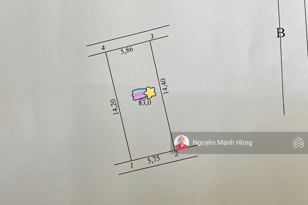Quán gánhnhị khê chỉ 5.x tỷ sở hữu nhà 3 tầng dân xây (sổ đỏ 83m2 mt 5.8m) 2 mặt ngõ thoáng đẹp.