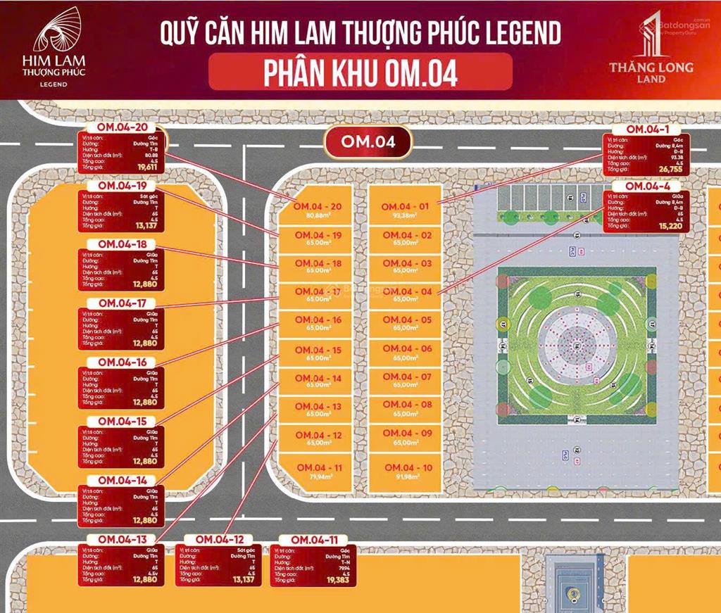 Him lam thượng phúc legend, lõi vàng olympic, tâm điểm tăng trưởng ga ngọc hồi đại lộ sông hồng