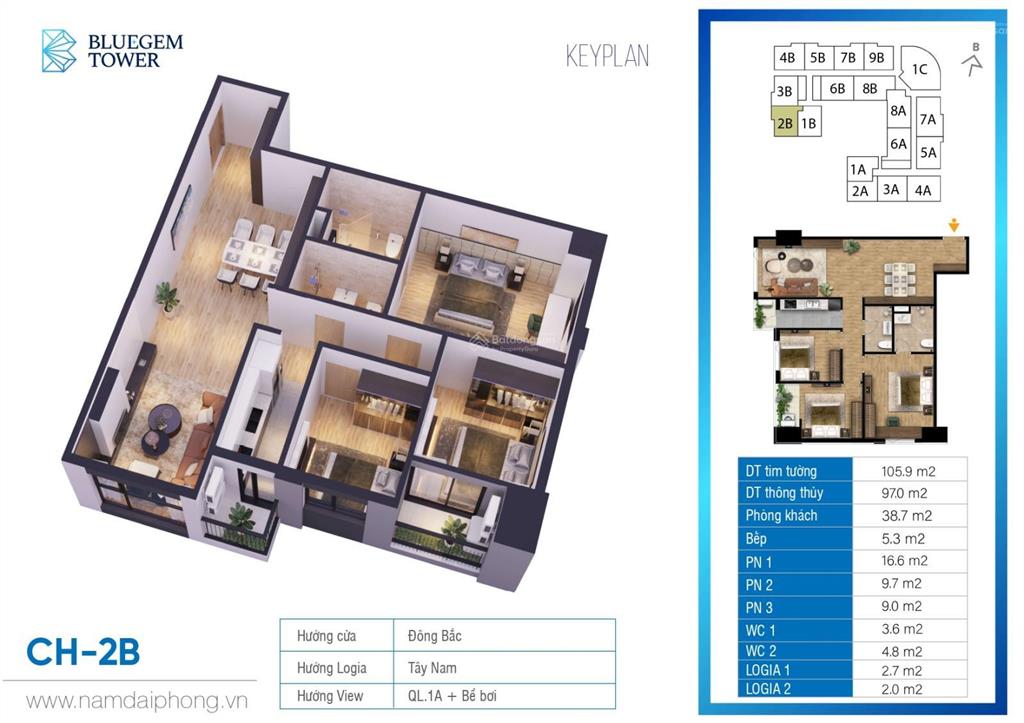 Mở bán căn cuối cùng bluegem pháp vân nhận nhà ở ngay, sổ đỏ trao tay, đón sóng ga ngọc hồi