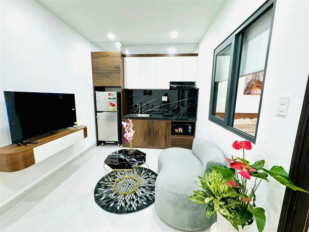 Cho thuê căn hộ 1pn 40m2, ban công, ngay nguyễn hữu cảnh landmark, gần metro văn thánh, full nt