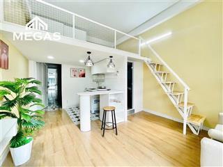 Cho thuê căn hộ duplex, bancol lớn, sẵn nội thất