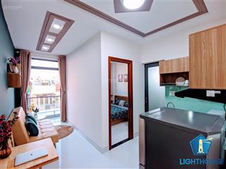 Căn hộ 1pn tách bếp 45m2 full nt, cửa sổ, ban công lớn, thích quảng đức, phú nhuận