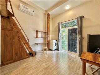 Căn hộ duplex, ban công full nội thất, thiết kế vintage hoàng sa quận 3