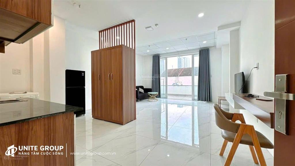 [ 1pn  50m2 ] đề thám quận 1  ban công full nội thất  thang máy