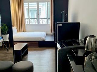 Căn hộ full nội thất, cửa sổ thoáng, phạm viết chánh quận 1, gần cầu ông lãnh