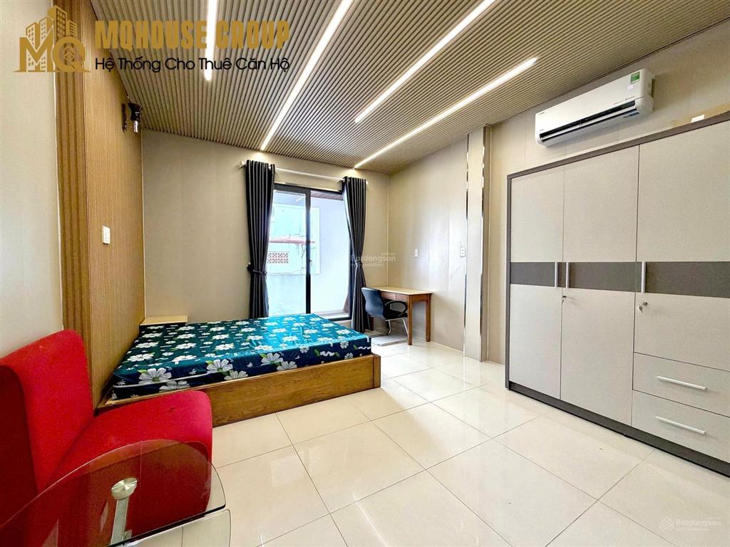 Căn hộ 1pn 45m2 ban công lớn full nội thất, máy giặt riêng, cư xá đô thành quận 3