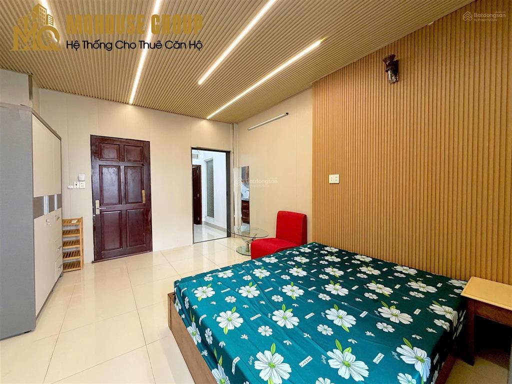 Căn hộ 1pn 45m2 ban công lớn full nội thất, máy giặt riêng, cư xá đô thành quận 3