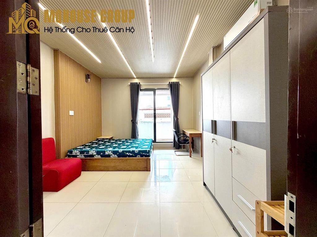 Căn hộ 1pn 45m2 ban công lớn full nội thất, máy giặt riêng, cư xá đô thành quận 3