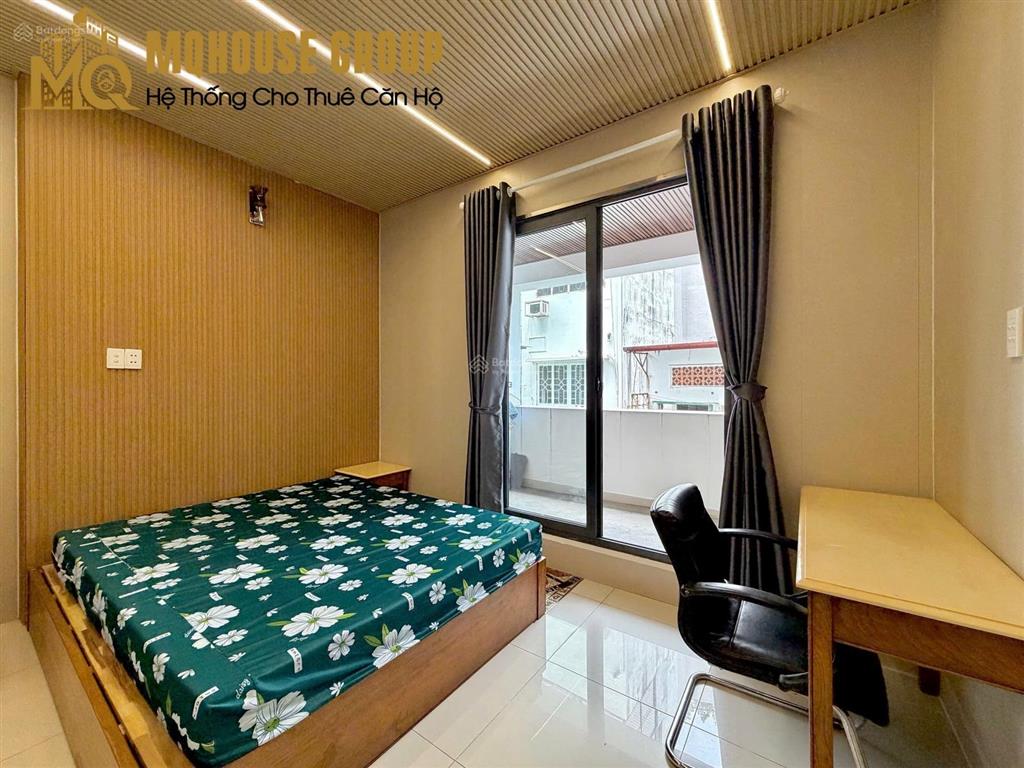 Căn hộ 1pn 45m2 ban công lớn full nội thất, máy giặt riêng, cư xá đô thành quận 3