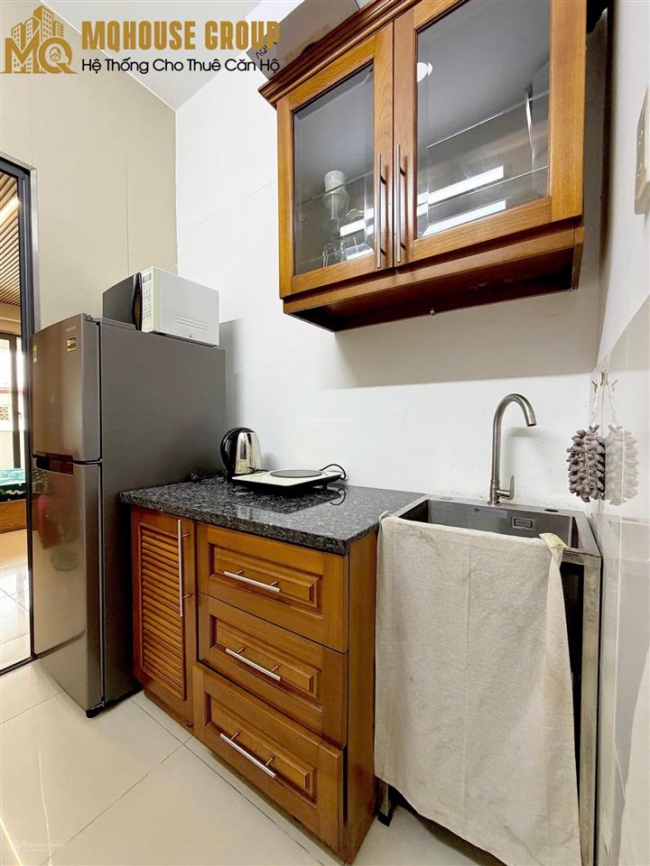 Căn hộ 1pn 45m2 ban công lớn full nội thất, máy giặt riêng, cư xá đô thành quận 3