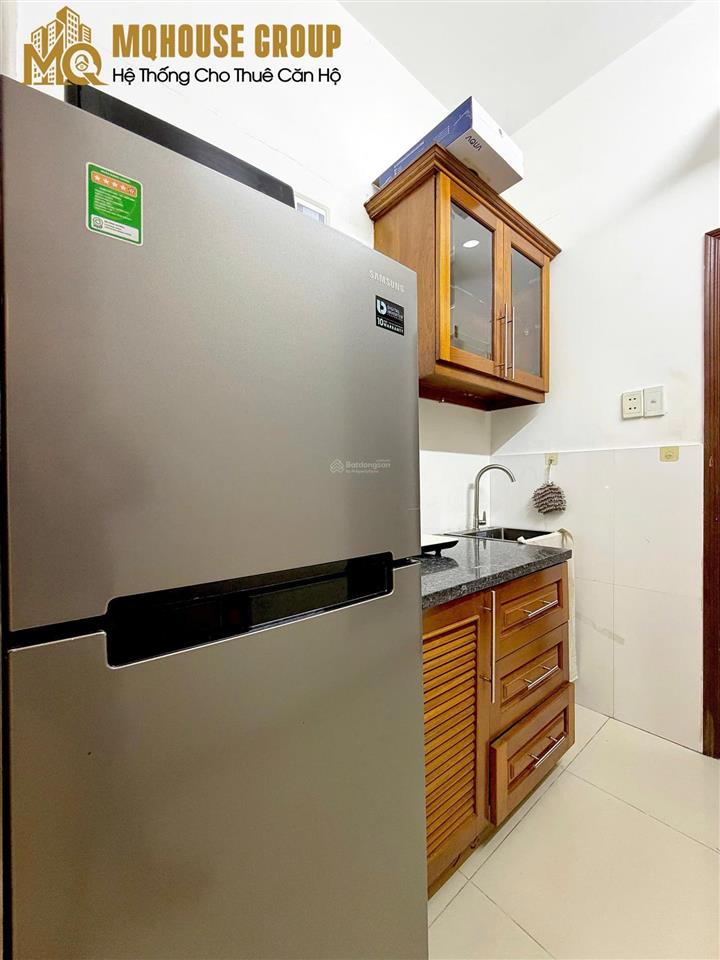Căn hộ 1pn 45m2 ban công lớn full nội thất, máy giặt riêng, cư xá đô thành quận 3