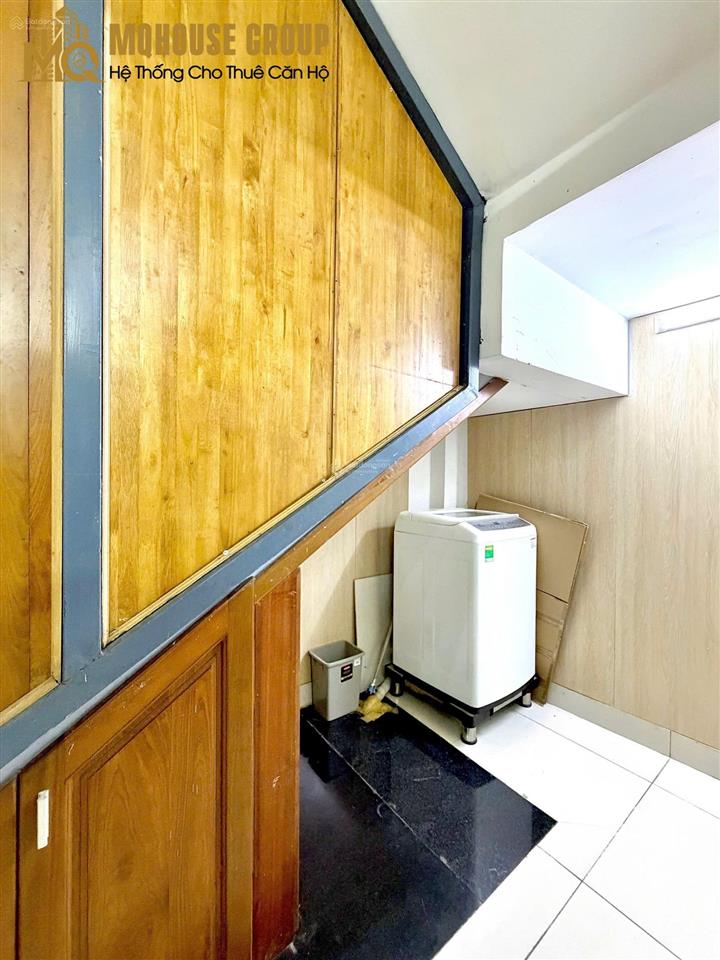 Căn hộ 1 trệt + 1 lửng 2wc 60m2, ban công, máy giặt riêng, khu cư xá đô thành, bàn cờ quận 3