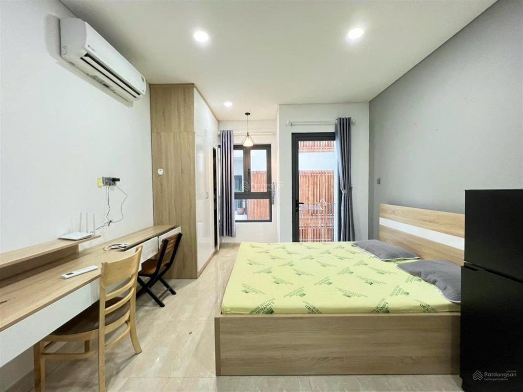 Khai trương căn hộ full nội thất  gần cầu công lý quận 3  thang máy  ban công  bãi xe rộng