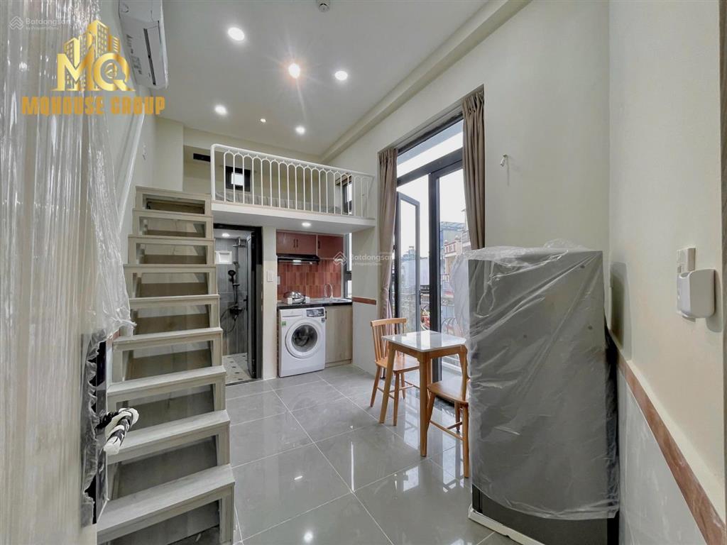 Căn hộ full nội thất, ban công giặt riêng, cách mạng tháng 8 q3, gần đh kinh tế