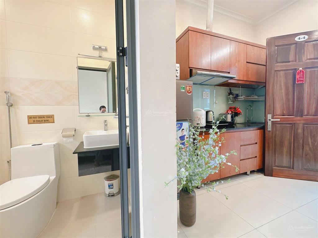 Căn hộ 35m2 full nội thất, lý chính thắng quận 3, full nội thất, ban công, hầm xe rộng