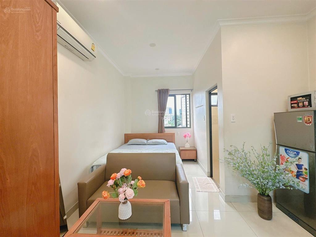 Căn hộ 35m2 full nội thất, lý chính thắng quận 3, full nội thất, ban công, hầm xe rộng