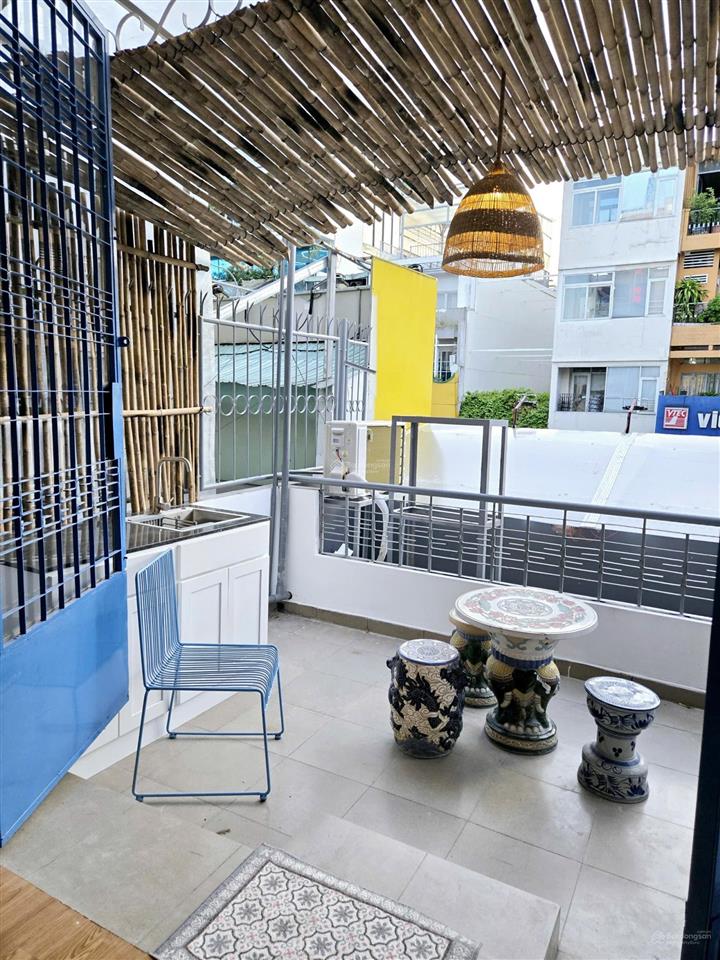 Siêu phẩm 40m2, ban công lớn, tách bếp riêng, nơ trang long, bình thạnh  ngay chợ bà chiểu