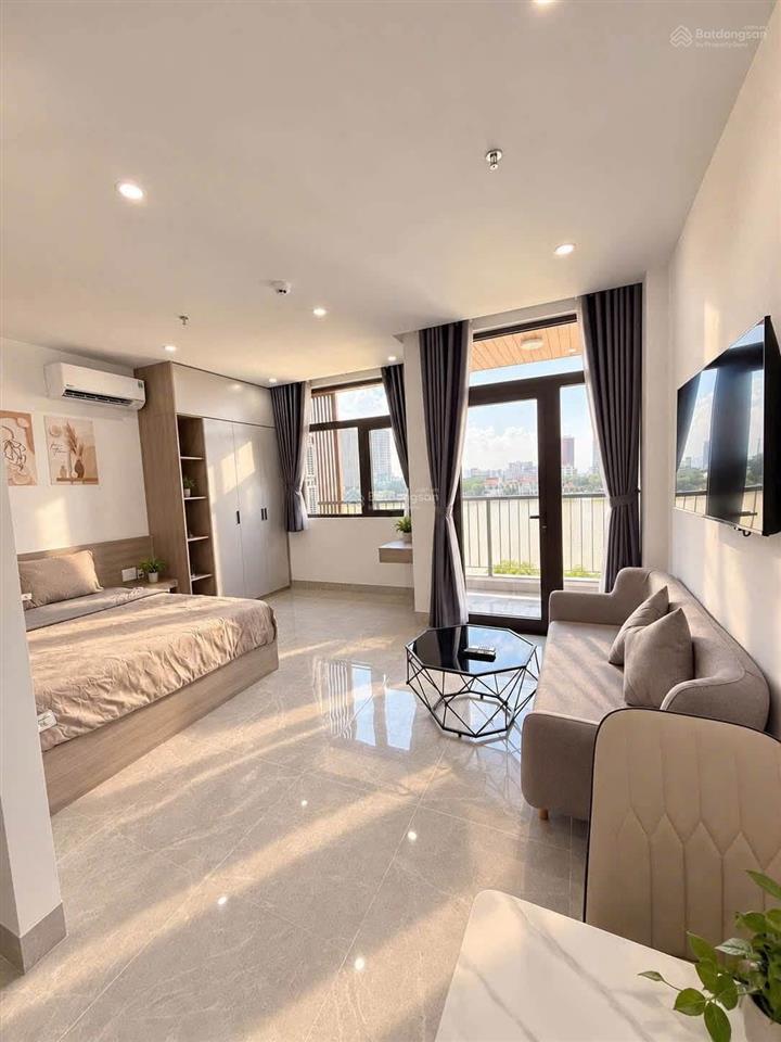 Cho thuê phòng 37m2, ban công, cửa sổ trời, full nội thất ngay vạn kiếp, bình thạnh  gần q1, q3