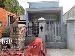 Bán đất tặng nhà 4x20 ngay chợ đường số 6, linh xuân thủ đức khu vực tiềm năng