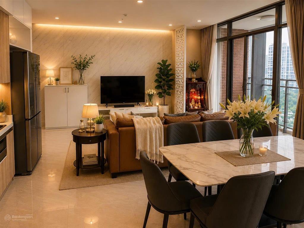 Cho thuê ch 2pn full nội thất tại vinhomes central park, 28 triệu, 85m2