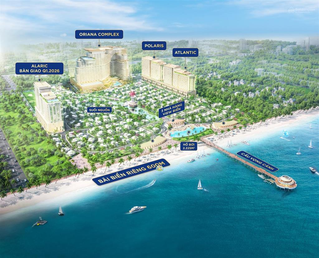 Bán căn hộ biển oriana the maris  giá chỉ 2,85 tỷ, đặt cọc 50 triệu, 18 tháng sau mới thanh toán