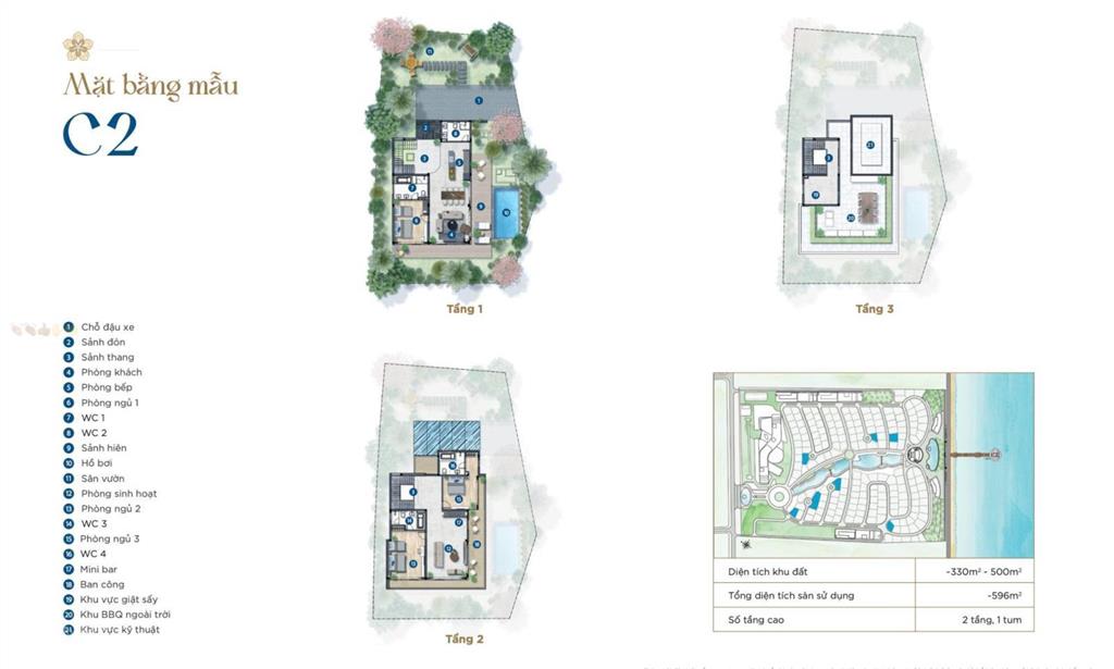 Hàng hiếm ven biển biệt thự 650m the maris giá tốt 45 tỷ