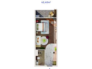 Hàng nội bộ the maris vũng tàu studio giá 2,772 tỷ full nội thất
