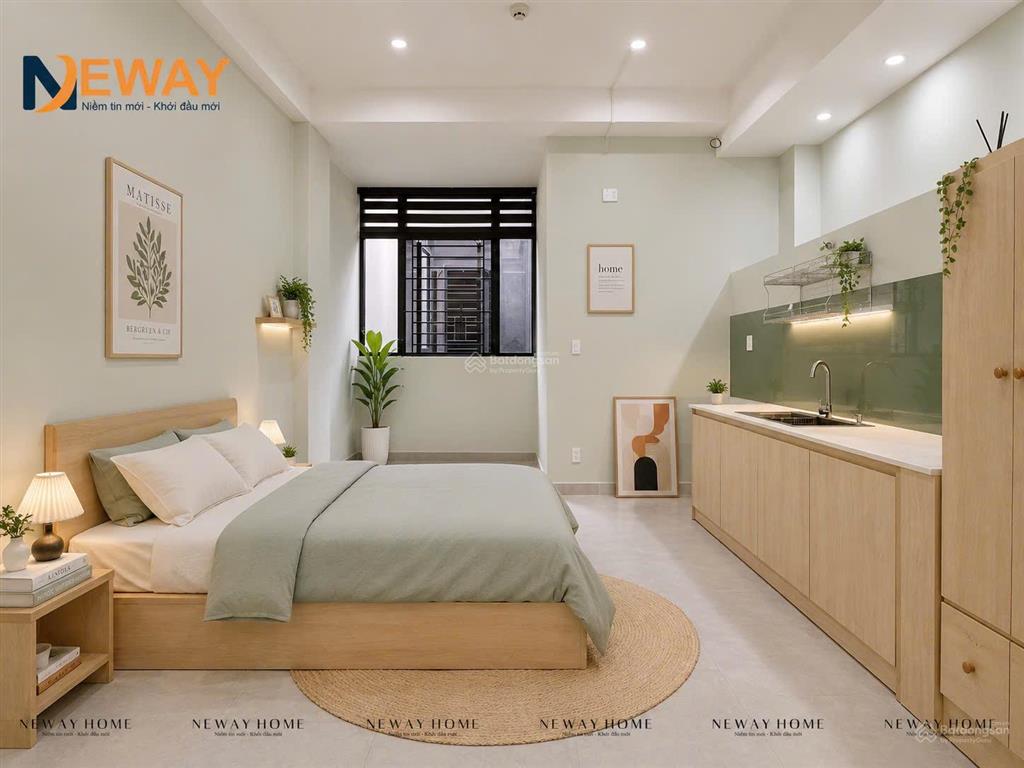 Studio mới xây sẵn nội thất  hoàng hoa thám  cộng hoà tân bình
