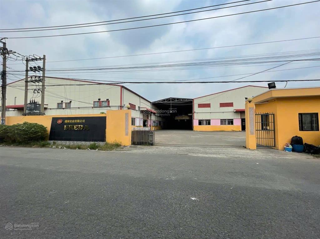 Cho thuê nhà xưởng ccn hoàng yến diện tích lớn, xưởng mới, xe container 24/7, điện công suất lớn