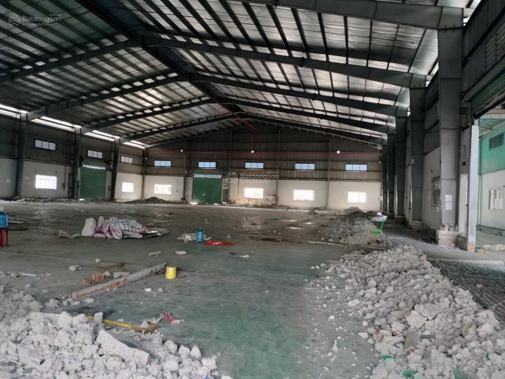 Cho thuê nhà xưởng kcn đức hòa diện tích lớn, kho đẹp, pháp lý chuẩn, pccc đầy đủ