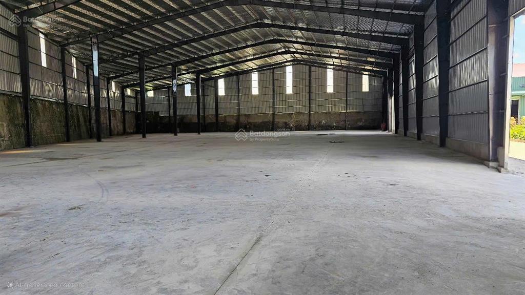 Cho thuê kho xưởng bến lức long an 2.400m  có sẵn pccc  điện ổn định  vào là hoạt động ngay