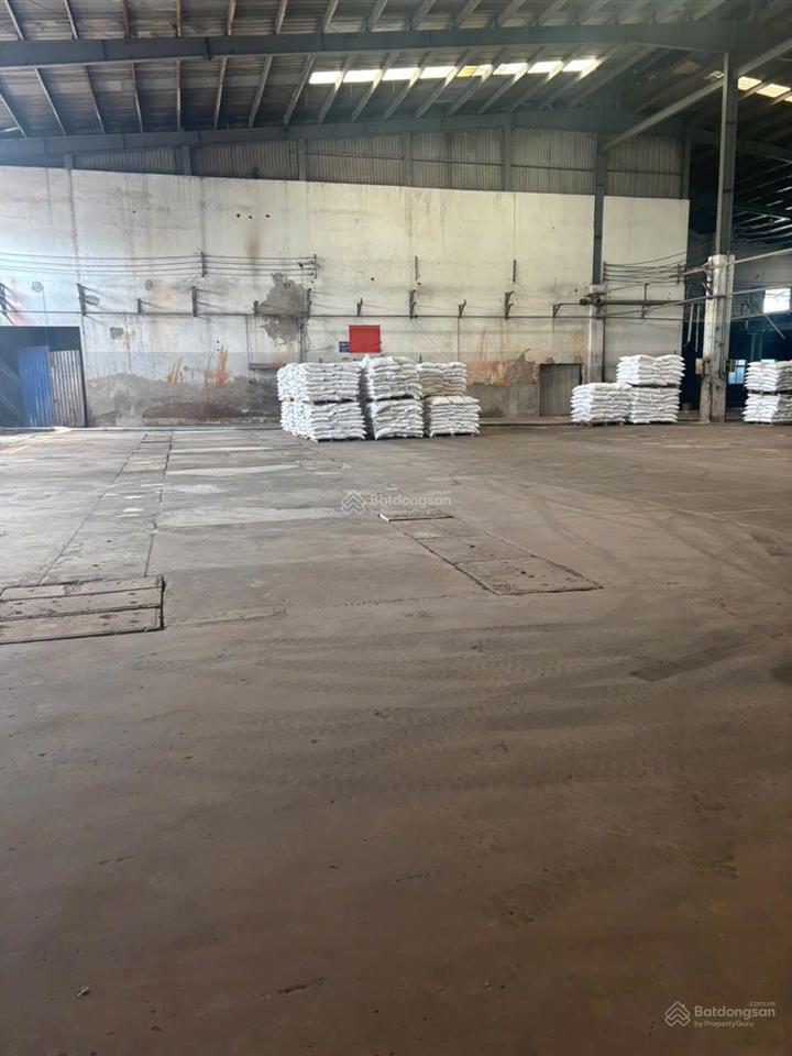 Cho thuê kho xưởng kcn đức hòa diện tích lớn 6000m2 pccc nghiệm thu điện 1000kva
