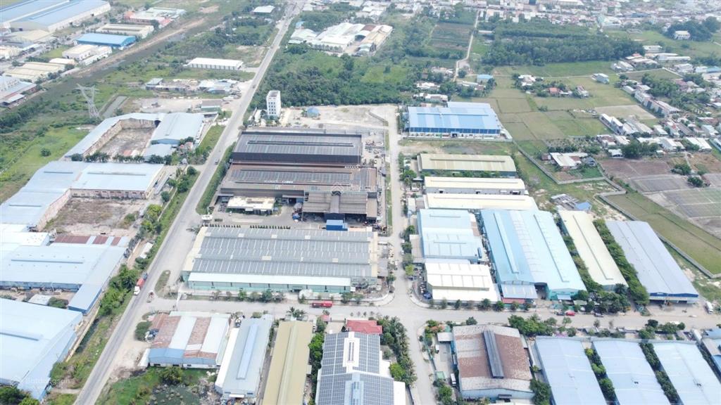 Xưởng lớn kcn đức hòa long an 19.986m², pccc nghiệm thu, điện 1000kva.  0909 913 ***