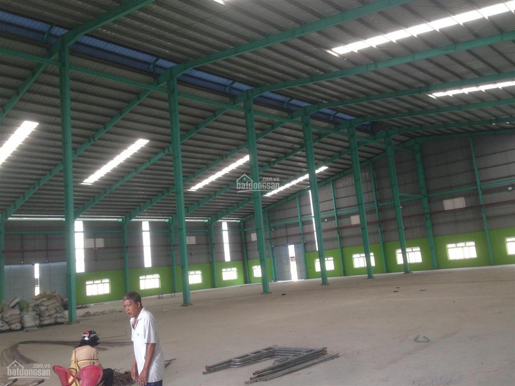 Cho thuê nhà xưởng mặt tiền tỉnh lộ 833, thuộc thành phố tân an, đường xe cont 24/24