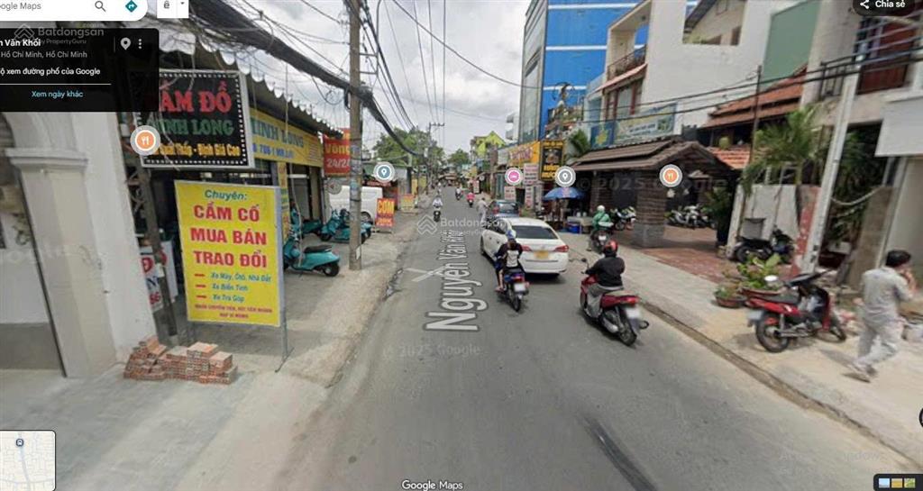 Mặt tiền nguyễn văn khối, gò vấp  diện tích 4,4m x 24m  diện tích đất 105.6m2  giá bán 12 tỷ 5