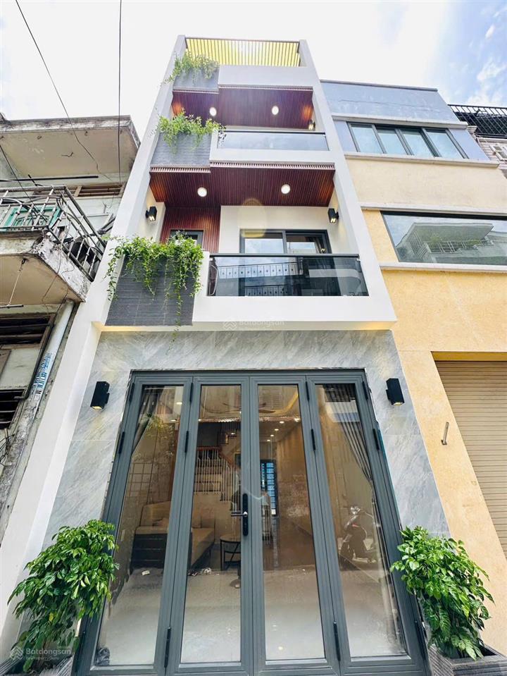 Bán nhà hẻm 5m phan văn trị p5 gò vấp, nhà 3 lầu 4pn 3wc giá 6 tỷ 980 triệu tl nhẹ