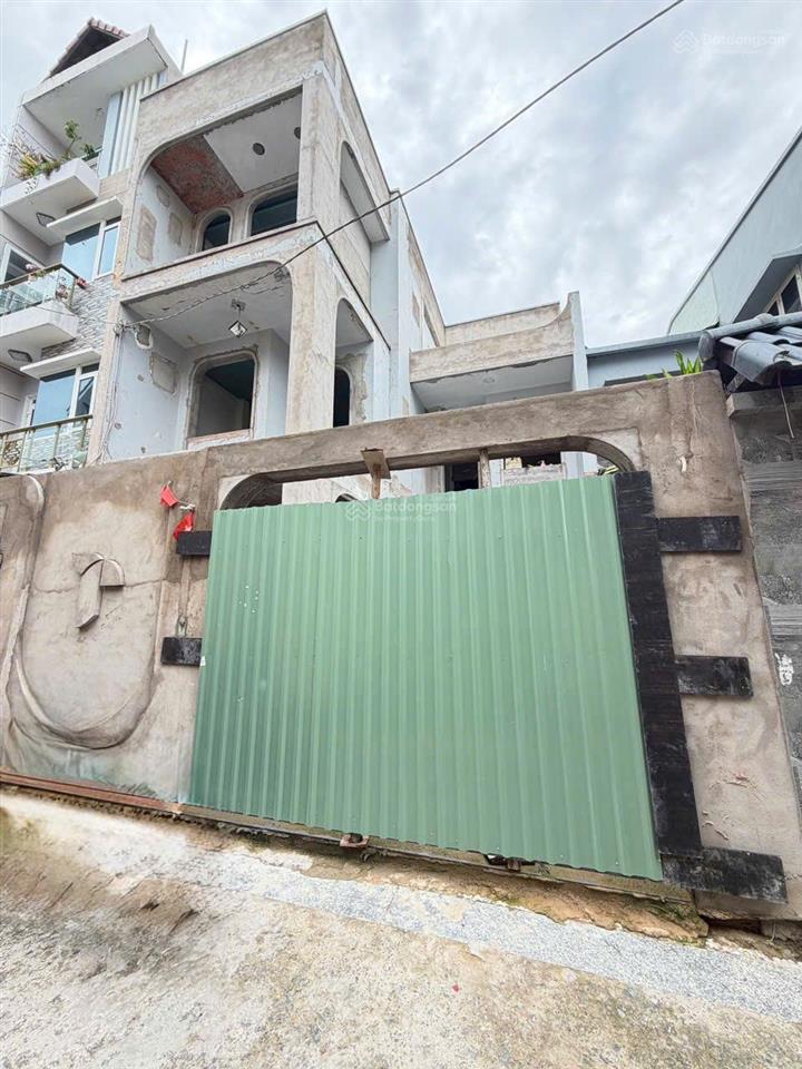 Bán nhà thô biệt thự hẻm xe hơi nguyễn văn khối p11 gò vấp 8x16 nhà 4 tầng giá 13 tỷ 7
