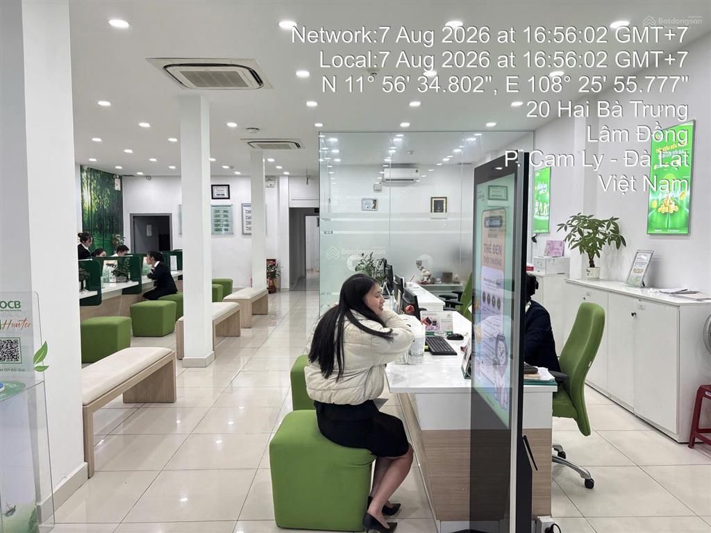 Bán nhà 2 mặt tiền trung tâm đà lạt 312m² đang cho ocb thuê 100 triệu/tháng, 100 tỷ