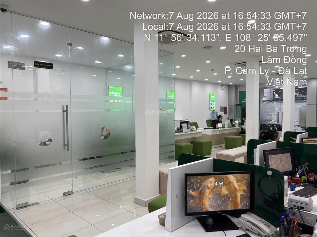 Bán nhà 2 mặt tiền trung tâm đà lạt 312m² đang cho ocb thuê 100 triệu/tháng, 100 tỷ