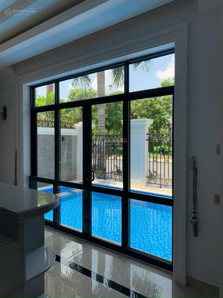 Cho thuê biệt thự đơn lập nam thông 1  270m2  có hồ bơi riêng & thang máy hiện đại