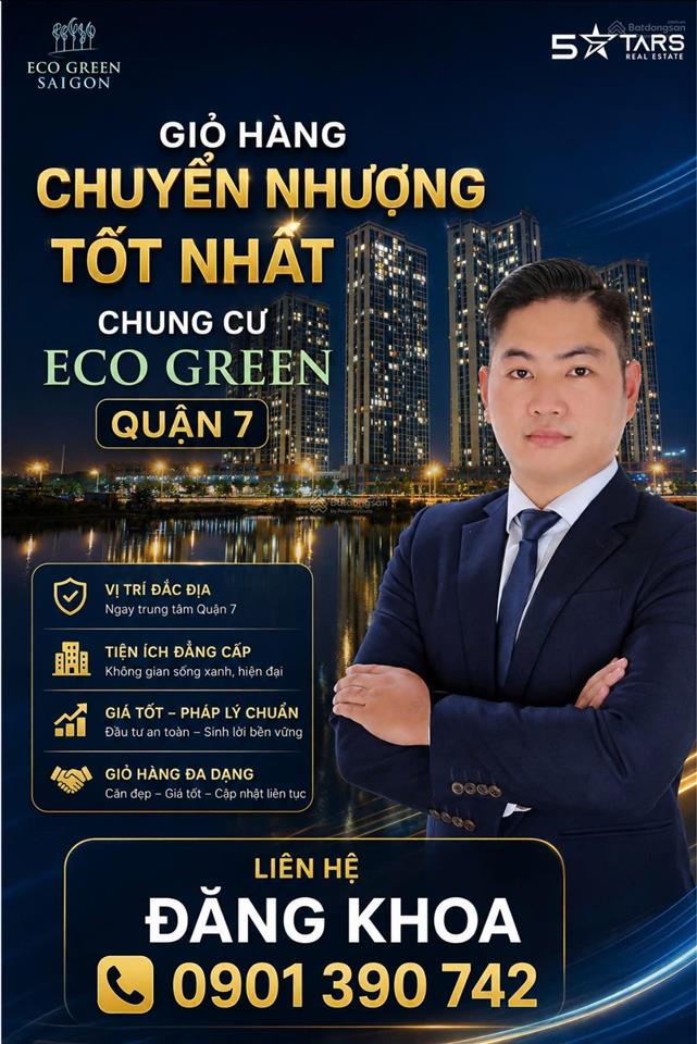 Giỏ hàng chuyển nhượng eco green quận 7 giá tốt nhất tháng 5/2026