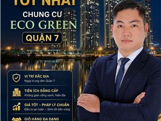 Bán cc eco green sài gòn, 5,9 tỷ, 65m2, giá ưu đãi, view đẹp