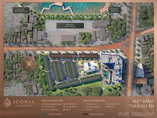 Bán liền kề iconia lakeside, 439 triệu/m2, 75 m2, đẹp, nhiều tiện ích tại đường tố hữu