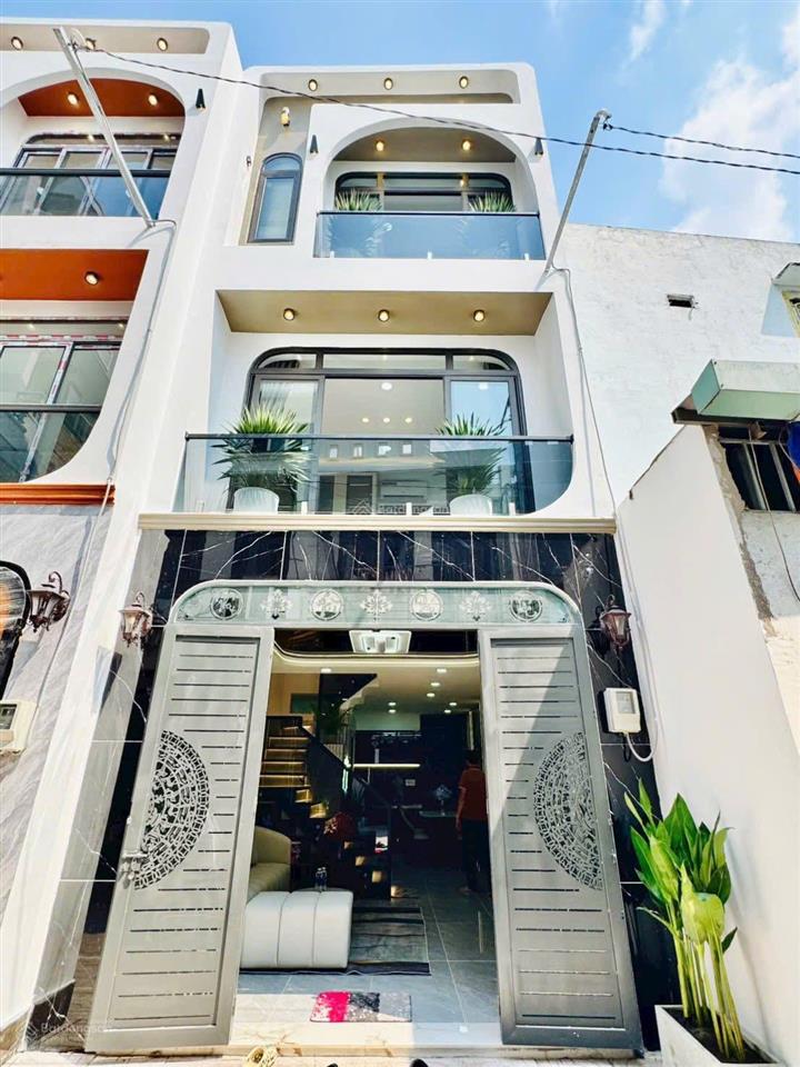 Ngộp bank bán nhà bùi văn ba, quận 7. giá5,99tỷ/76,8m2. 3 tầng kiên cố. sổ hồng riêng đã hoàn công