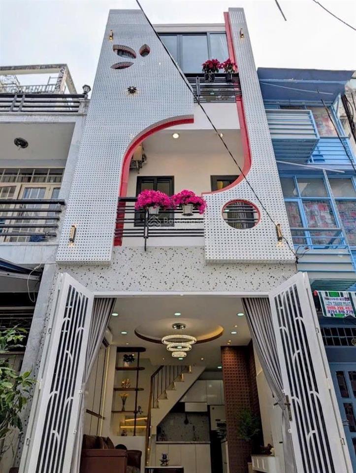 Gấp! bán gấp nhà phan phú tiên, quận 5. giá5tỷ580/ 63m2. trệt 2 lầu. sổ hồng sẵn hoàn công đầy đủ