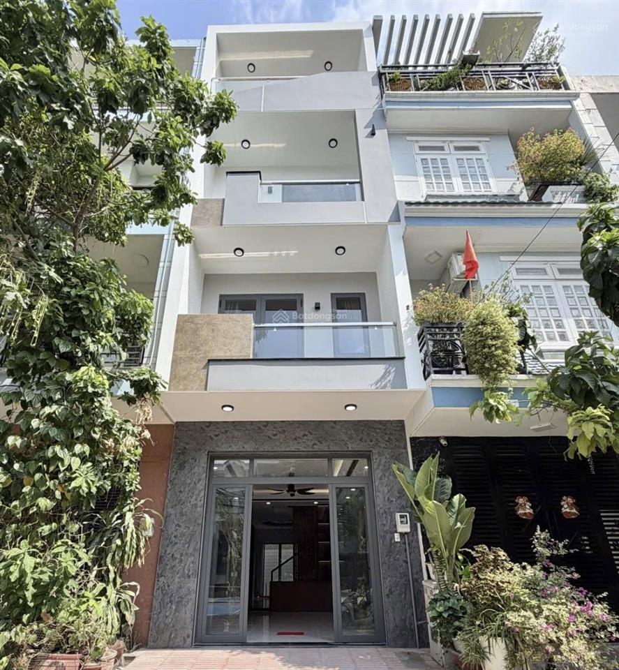 Gia chủ bán nhà phan văn hân, bình thạnh. giá 5,48 tỷ/75,2m². 4 lầu. sổ hồng. ô tô ngủ trong nhà
