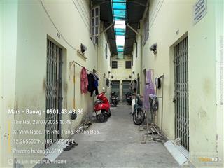 Bán dãy trọ sẵn dòng tiền, vĩnh ngọc, nha trang.