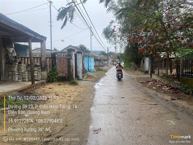 Bán đất tại điện nam trung, giá thỏa thuận, 258.5m2, ngõ 5.5m